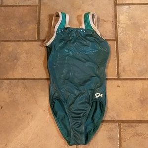 GK Adult XS teal leotard